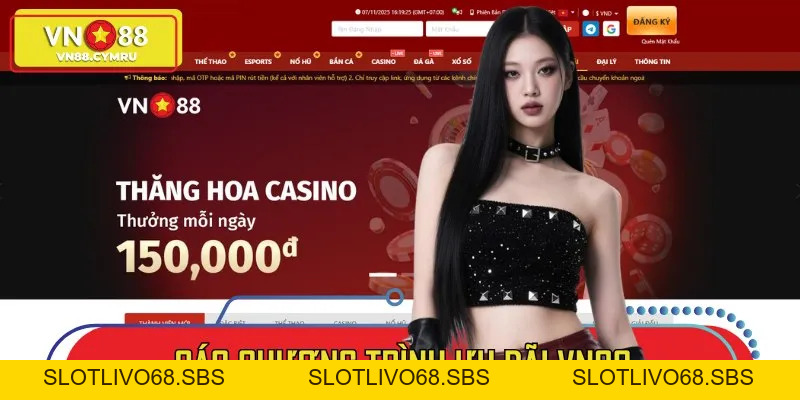 VN88 | Link Chính Thức VN88 - Đăng Ký Tài Khoản +188K Ngay - slotlivo68.sbs